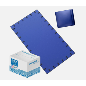 Yankee Pool Cover for 18x36 ft Rectangular Pool: Extra Thick & Durable | Sapphire Series of Premium Cold- and UV-Resistant In-Ground Pool Protection