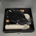 5 in 1 Hair Dryer Brush Set, Negative Ion Blow Dryer Brush Upgrade Hot Air Brush Air Styler Curling Wrap Air Curler, Curling Iron Hair Styling Tools As A Gift for Straight/Curl/Drying/Smoothing (Rice Gold)