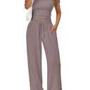 Trendy Queen Women's Petite 2 Two Piece Set 2026 Summer Workout Beach Vacation Cruise Gym Clothes Spring Fashion Lounge Matching Sweat suit Sweat School Comfy Airport Travel Outfit Athletic Clothing, XS