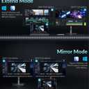 PHIXERO 10 in 1 USB Docking Station Dual Monitor 4K@60HZ for Mac M1/M2, Displaylink Dock with 2 HDMI & 2 DP, 100W PD, 3 USB 3.2Gen2 [10 Gbps], Ethernet, Audio, Compatible with Thunderbolt, Windows,et (Silver)