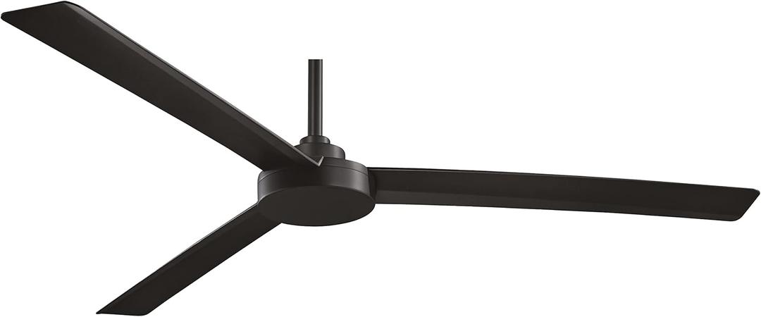 MINKA-AIRE F624-CL Roto XL 62-Inch Outdoor Ceiling Fan In Coal Finish