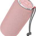 Monster S310 Upgraded Bluetooth Speaker, 30W Portable Speaker, Stereo Sound, TWS Pairing, IPX6 Waterproof, 24H, Perfect for Outdoor, Pink