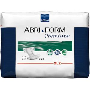 Abena Abri-Form Premium Incontinence Briefs, Level 2, (Extra Small To Extra Large Sizes) Extra Large, 80 Count The Nordic Swan Ecolabel