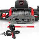 X-BULL Winch-13500 lb. Load Capacity Electric Winch -12V DC Power for Towing Truck Off Road, 2 in 1 Wireless Remote,13500 XRS Series