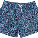Molokai Men's Swim Trunks Quick Dry Elastic Waist Drawstring, L