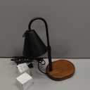 Candle Warmer Lamp With Timer Dimmable, Valentines Day Birthday Gifts for Women Mom, Adiustable Height Modern Candle Warmer Black Candle Lamp for Jar Candle, Home Decor Vintage Wax Warmer with 2 Bulbs