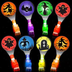 Halloween Party Favors for Kids Boys Girls 36 PCS LED Light Up Finger Lights Glow in the Dark Halloween Toys for Trick or Treat Gifts Halloween Goodie Bag Fillers Treats for Classroom Prizes