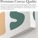 EVXID Nursery Big Sis Lil Sis Canvas Poster Painting Kids Room Wall Art, Sisters Twins Print Picture Artwork Framed Ready to Hang for Kids Play Room Wall Decor 12 x 15 inch