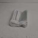 Kingdder 16 Pcs Clear Zippered Storage Bags Plastic Sweater Bags with Zipper 12 x 12 x 4 Inch Vinyl Sheet Organizer and Storage for Clothing Blankets Sheet Linen Bed Pillow Cube Organizer