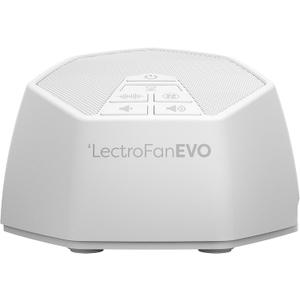 Adaptive Sound Technologies LectroFan EVO White Noise Machine - Compact Sleep Sound Machine for Bedroom, Travel, Study & More - 22 Non-Looping Fan, Ocean Noise Variations - White