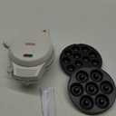 3 in 1 Thick Belgian Waffle Maker with Removable Plates, 8" Non Stick Belgian Waffle Iron Removable Plates, Mini Donut Maker Machine, Cake Pop Maker Machine Set with Tools, White