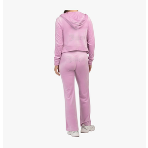 Juicy Couture Women's Bling Velour Tracksuit, XL