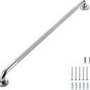 Grab Bars for Shower, 2 Pack 32-Inch Anti Slip Shower Handles for Elderly, Safety Shower Grab Bar, Stainless Steel Handicap Grab Bars for Bathroom (Polished Nickel 1" Diameter)