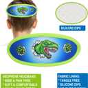 3 x Kids Swim Goggles Age 3-8, Toddler Goggles No Hair Pull,Child Swimming Mask Fabric Strap