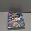 Dan&Darci Kids Rock Painting Kit - Glow in The Dark - Christmas Gifts Arts & Crafts for Boys and Girls Ages 6-12 - Craft Activities Kits - Creative Art Toys for 6, 7, 8, 9, 10, 11 & 12 Year Old Kid
