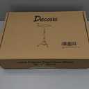 Projector Stand Tripod Adjustable, Laptop Height from 23.5 to 46.5 inches with Gooseneck Phone Holder, Floor for Office, Home, Stage, Studio, DJ Racks Holder Mount, 23.5inch-46.5inch (Black)