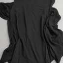 LILLUSORY Women's Casual Sleeveless Bodycon Beach Tank Ruched Mini Dresses (Medium, Black)