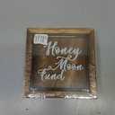 Juvale Honeymoon Fund Box Wedding Decorations for Reception - 7 x 7 Inch Wooden Rustic Wedding Card Box