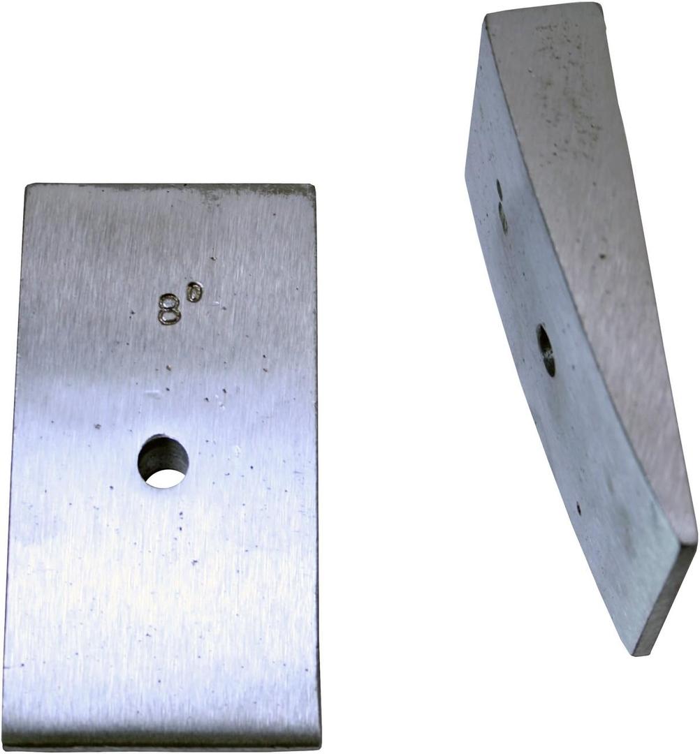 Omix | 18206.02 | Suspension Leaf Spring Shim Kit, Rear, 8 Degree, 2.5 Inches Wide | OE Reference: MS-WSC80