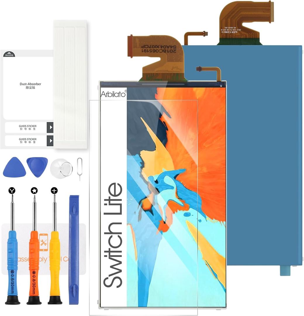 Screen for Nintendo Switch Lite Screen Replacement for Switch Lite LCD Display Repair PartsNot Include Touch Screen