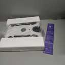 FSA EMS Foot Massager-Electronic Muscle Stimulator Relief for Neuropathy, Plantar Fasciitis & Foot Pain- 10 Modes, 20 Intensities, Remote - Silent Operation (White)