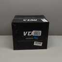 VCAN V85C 3/4 Open Face Motorcycle Helmet DOT Approved (Large, Gold Metallic)
