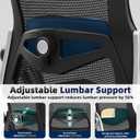 Fizzin Office Chair Mesh Desk Chair with 3D Armrests Computer Chair