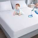 Moonsea Queen Size Mattress Sheet Set With Side Pockets, 1 Sheet & 2 Pillow Cases