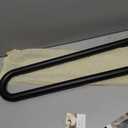 ZUEXT 28 Inch Oil Rubbed Black Stainless Steel Handrail, for 1-5 Steps