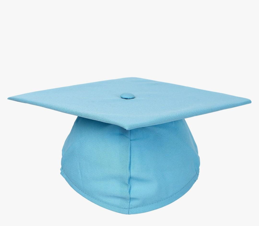 Unisex Adult Matte Graduation Cap with Tassel Year Charm 2025 Pack of 2