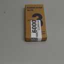 Power Strip with Flat Plug - 3 Ground Outlets 7 Inch Heavy Duty Braided Extension Cord Flat Plug Mountable Outlet Strip for Computer/Home/Office