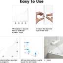 Daily Treasures 2Pcs Removable 9.06"x7.87" Shower Splash Guard with Silicone Sucker, Reusable Splash Guard for Shower, 3MM Thickened Bathtub Splash Guard,Detachable Bathtub Splash Guard for Tub