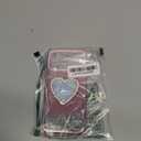 Glitter Mirror Case for iPhone 17 Pro Max, Cute Luxury Diamond Heart Makeup Mirror Bling Sparkly Rhinestones with Camera Protector TPU Bumper Women Girls Case for iPhone 17 Pro Max 6.9", Pink