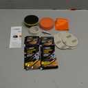 Headlight Restoration Kit, 3-Step Headlight Cleaner, Polish & Restore Yellowed, Oxidized, Cloudy Lens Back to Like-New, Includes Polishing Pastes, Sanding Discs, Protective Coating