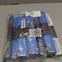 SEUNMUK 6 PCS 3 Pairs 10 Inches Push to Open Drawer Slides, 3-Fold Full Extension Drawer Slides Side Mount Ball Bearings with Mounting Screws for Kitchen Cabinets, Table Drawers