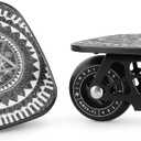 FreeSkates Portable Roller Road Drift Skates Plate, with Aluminum Alloy Deck Non-Slip, Board Split Skateboard with PU Wheels High-end Bearings