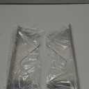 Stainless Steel Stove Gap Covers,Stove Gap Filler, Range Trim Kit, Stove Gap Guards, Heat Resistant and Easy to Clean, Easy retractable Length 13.8" to 27.5", Width 0.79",Silver(2PCS)