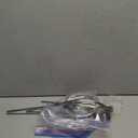 HOHIYA Ornament Display Stand 360° Rotating Christmas Tree Display with 15 Metal Hooks Tabletop Ornament Hanger for Crystal Glass Baubles Elegant Chrome Silver Eater Decor