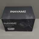 Inavamz Black Shower Heads with Handheld Spray Combo 2.5GPM: 10” Rainfall Shower Head & Detachable Shower Head, 9 Spray Settings Handheld Shower Head with ON/OFF Switch and 15-Stage Filter