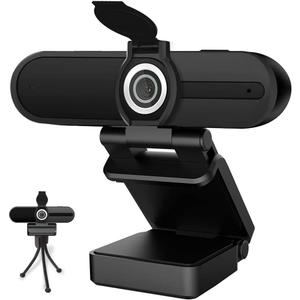 1080P Webcam with Microphone, Full HD Webcam, USB Desktop Laptop Computer Web Camera, Plug and Play, for Windows Mac OS, for Video Streaming, Calling, Conferencing, Online Teaching, Gaming