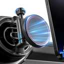 Compatible with Magsafe Car Mount for Mercedes Benz A/B/C/E/G/GLA/GLK Round Air Vent, Strong Magnetic Phone Holder for iPhone 17 16 15 14 13 12 Pro Max Plus Mini