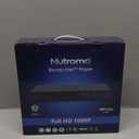 Blu Ray DVD Player Dolby Digital TrueHD/DTS and 1080P Full HD, Play All DVDs and Region A 1 Blu-Rays, Support Max 128G USB Flash Drive + HDMI/AV/Coaxial Output + Built-in PAL/NTSC with HDMI/AV Cable