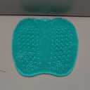 BESKAR XL Large Foot Scrubber Mat for Use in Shower - Shower Foot Cleaner to Eliminate Calluses Dead Skin, Foot Massager Mat for Men & Women to Soothe Achy Feet, Non Slip Suction Cups (Green)