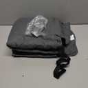 TAOCOCO 100% Waterproof Recliner Covers, Recliner Sofa Covers with Leg Straps, Reversible Recliner Couch Cover for Reclining Chair, Washable Couch Protector for Pets Kids(1 Seater 22", Dark Gray)