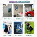 Collapsible Trash Bag Holder Stand 13-33 Gallon Garbage Bags Opener Portable Waste Bin & Storage Rack for Camping RV Outdoor Kitchen Picnic BBQ Party Can Laundry & Camper Heavy Duty Liner Hanger