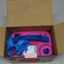 Balloon Pump Electric,110V 600W Balloon Blower Inflator Dual Nozzle Air Pump Balloons Inflator for Decoration, Party, Sport,Gifts:2 Balloon Tying Tools (Rose Red)