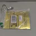 600 Pcs Printable Return Address Labels 0.75 x 2.25 Inch Gold Foil Blank Mailing Labels Personalized Gold Stickers for Envelopes, Mailing, Shipping, and More