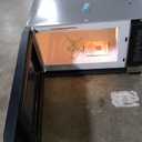 Sharp R1214TY 1.5 Cu. Ft. 1100W Over-the-Counter Microwave in Stainless Steel
