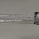 Prime-Line M 6258 Frameless Shower Door Bottom Seal for 3/8 In. Thick Glass Doors  Stop Shower Leaks and Create a Water Barrier, 36 In., Clear Vinyl (Single Pack)