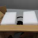 VODA Wood Stove Fan Heat Powered Fireplace Fans Non Electric, Heat Activated Thermal Fan for Wood Burning Stove/Log Burner, Stove Accessories Thermometer